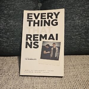 Everything That Remains Book